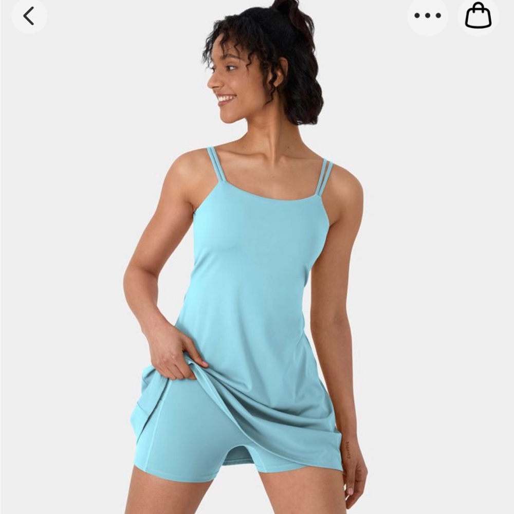 Halara Twisted Two-Piece Set in Spun Sugar